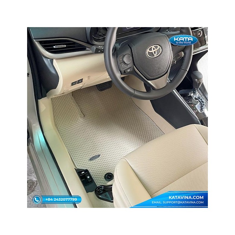 Thảm Lót Sàn Ô Tô Toyota Vios 1.5E CVT 2024